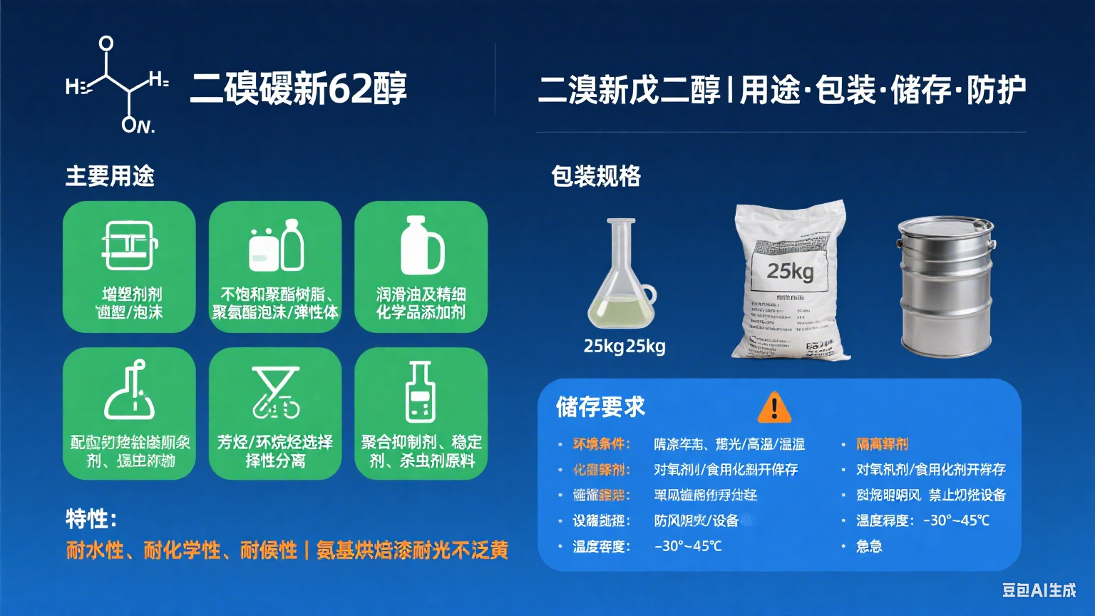二溴新戊二醇的貯存方式有哪些