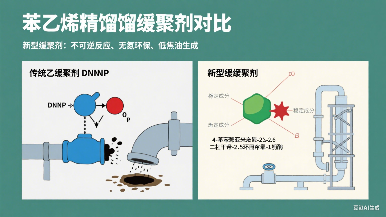 4-苯基亞甲基緩聚劑在苯乙烯精餾中的應用.png
